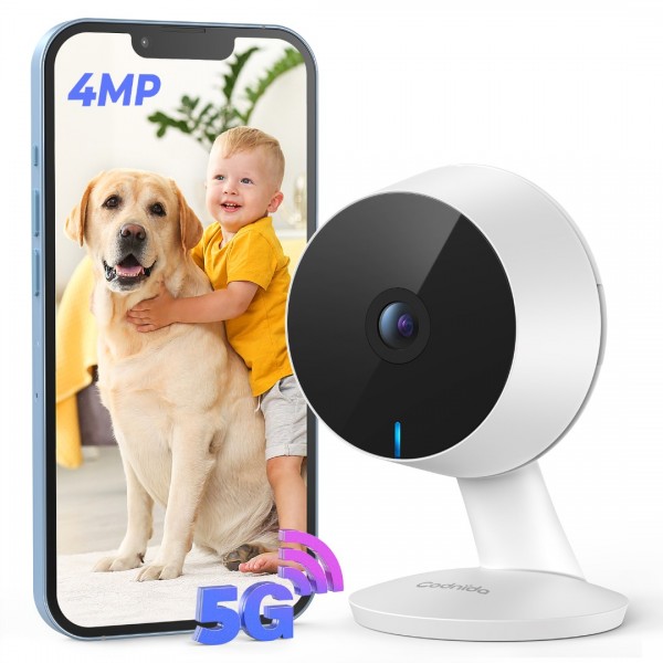 Codnida 4MP indoor surveillance camera WLAN IP cam...